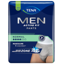 Slip assorbenti Tena Men Active Fix Grey 