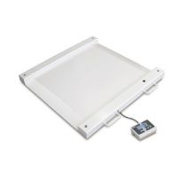 MWB - Bilancia per Sedie a Rotelle con Rampe e Rotelle Integrate