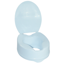 Rialzo WC 15 cm con Staffe e Coperchio - Ergonomico e Sicuro