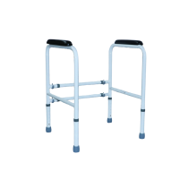 Braccioli WC Regolabili in Altezza - Acciaio Robusto - 70-82 cm