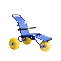 Neatech Jobbette Carrozzina da Mare per Bambini e Ragazzi – Sedia da Spiaggia, Piscina e Neve per Disabili, Ruote Galleggianti Fuoristrada, Telaio Leggero e Smontabile senza Attrezzi, Portata 125kg