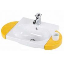 Lavabo Infanzia Cm.43X37,5 con Fori per Accessori