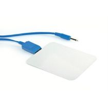 Lem placca riutilizzabile monopartita 12x16 cm colore bianco per elettroterapia