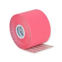 Leukotape K - Cerotto Adesivo Elastico per Taping Neuromuscolare - 5 M X 5 Cm - Rosa