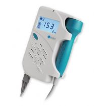Dimed Sonotrax Pro doppler ad ultrasuoni tascabile con display LCD e registrazione audio bianco