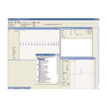 Dimed software per visualizzazione e misurazione ECG su PC compatibile con LTD405S/W e LTD455S/W