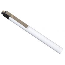 Lucciola Stylo - con Lampada a Bulbo e Corpo in Metallo - Bianca