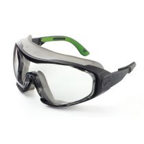 Gima 6x1 maschera di alta protezione con lente ampia antiappannante antigraffio e aste regolabili