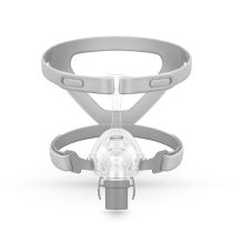 Yuwell Maschera Nasale YN-02 per CPAP e AutoCPAP – Maschera per Apnee Notturne con Cuscinetto in Silicone Adattivo Rebound, Raccordo Girevole a 360°, Sfiato a Nido d'Ape Silenzioso, Peso 64 g, Attacco 22 mm