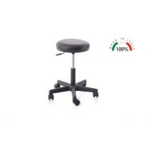 Skema Form sgabello girevole con base in plastica Ø 50 cm pistone a gas 140 mm sedile imbottito