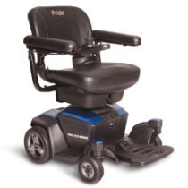 Mini-Carrozzina Elettrica Go Chair Nuova Pride-Blu/Zaffiro