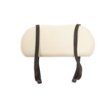 Skema Form poggiabraccia per lettini pieghevoli in legno con imbottitura e cinghie regolabili beige