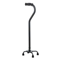 Moretti Brio HD Quadripode In Acciaio Con Impugnatura Aperta In Pvc, 74-97 Cm