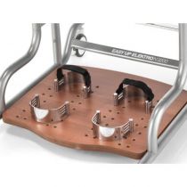 Fermapiedi anteriori estraibili, regolabili in antero-posteriore e laterale, completo di cinturino fermapiede per Standing EasyUp