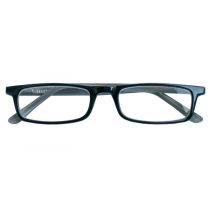 Occhiali da lettura di tendenza con astine flessibili rinforzate - Fashion Nero