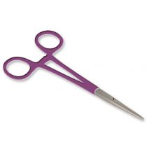 Pinza Emostatica Retta - Anelli Viola - 16 Cm