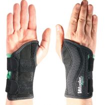Mueller Green Line - Polsino Supporto Polso - Nero - Traspirante