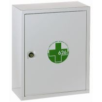 Armadietto Metallo Verniciato Bianco con Serratura - Mod. 103/M Vuoto
