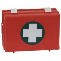 Easyred Minisan valigetta pronto soccorso vuota in ABS arancione asportabile da parete 18x12,5x8 cm