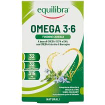 Equilibra®- 9 confezioni da 32 capsule vegetali Omega 3-6 