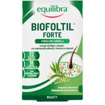 Equilibra®-9 confezioni da 32 capsule vegetali Integratore Biofoltil Forte Vegicaps per Capelli e Unghie