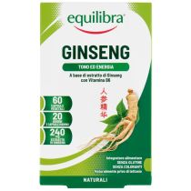 Equilibra®- 6 confezioni da 60 capsule vegetali Ginseng