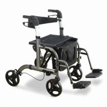 Rollator Ankara - Deambulatore con Struttura Pieghevole in Alluminio a Quattro Ruote