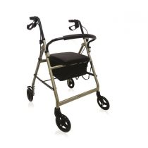 Rollator Pieghevole In Alluminio Verniciato Con 4 Ruote - Atlante 1.0