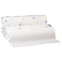 Prestige lenzuolino sanitario a 2 veli incollati bianco in carta 60 cm x 80 m