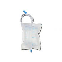 Sacca Urine 2000 Cc -Tubo da 90 Cm e Valvola Antireflusso - Confezione 250 Pezzi