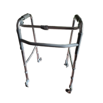 Deambulatore Pieghevole 4 Ruote in Alluminio con Manopole Ergonomiche Demarta - Usato