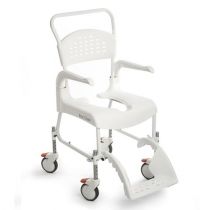 ETAC Clean - Sedia WC/Doccia Regolabile in Altezza, Bianco