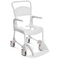 ETAC Clean - Sedia Wc/Doccia Ribassata con Ruote e Freni