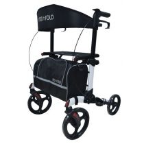 Neo Fold Revolution - Rollator Pieghevole con Schienale Imbottito