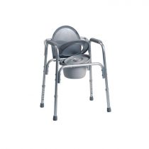 Sedia comoda 3 in 1 antiscivolo e regolabile in altezza