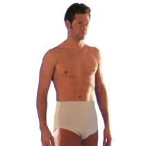 Cod. 615 Scudotex - Slip Contenitivo Chiuso Naturale - Supporto Addominale