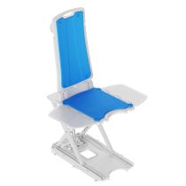 Sollevatore per Vasca da Bagno Elettrico Mobiak SPLASH – Sedile Elevatore per Anziani e Disabili, Portata 136kg, Impermeabile IP68, Schienale Reclinabile e 6 Ventose Antiscivolo