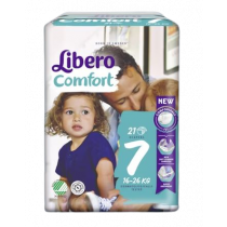 Libero - Pannolini Bebè Comfort 7 (16-26 kg)