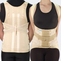 Corsetto Dorsolombare Donna Camp One con Spallacci, Semirigido