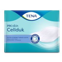 Salviette monouso morbide ed assorbenti  per il lavaggio del corpo - TENA Cellduk - Cartone da 6 confezioni