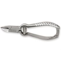 Tronchesino in acciaio inox a molla per unghie - 14 Cm 
