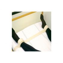 Cinghia Ferma-Gambe in Cotone Crema con Chiusura in Velcro