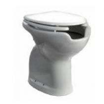 Thermomat - WC Ergonomico Disabili Basic con Sedile - Scarico a Parete