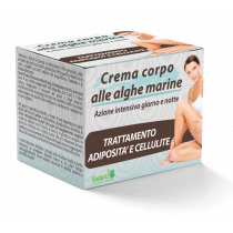 Crema Corpo alle Alghe Marine 200 Ml - Contro Inestetismi Cutanei della Cellulite e Adiposità Localizzate