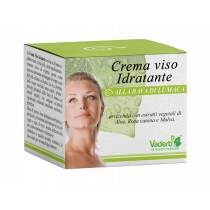Crema Viso Idratante Bava di Lumaca 50 Ml - Azione Rigenerante, Schiarente, Emolliente, Nutriente e Protettiva