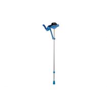 Yano - Stampella Regolabile in Altezza Blu, Supporto Avambraccio