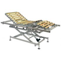 ANDREA - Rete Ortopedica Elettrica con Doghe in Legno, 106x206 cm