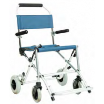 Sedia Trasporto Richiudibile in Alluminio Blu - 8.4 kg