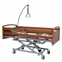 Letto Elettrico a Pantografo Sax - Regolabile in Altezza - Legno