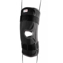Ginocchiera Newmesh con Stecche a Spirale e Apertura Frontale Nera
